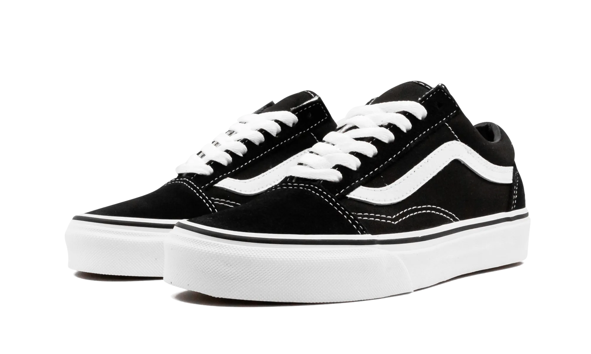 Old Skool "Black/White" Lean Look Clean Stitch