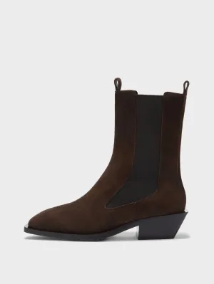 Luna Suede Chelsea Boots Rugged Built Rainy Day Commuter