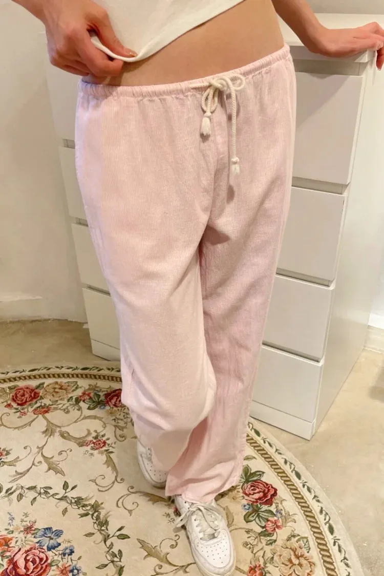 Nanda Pants Lightweight Weave Light and Cozy
