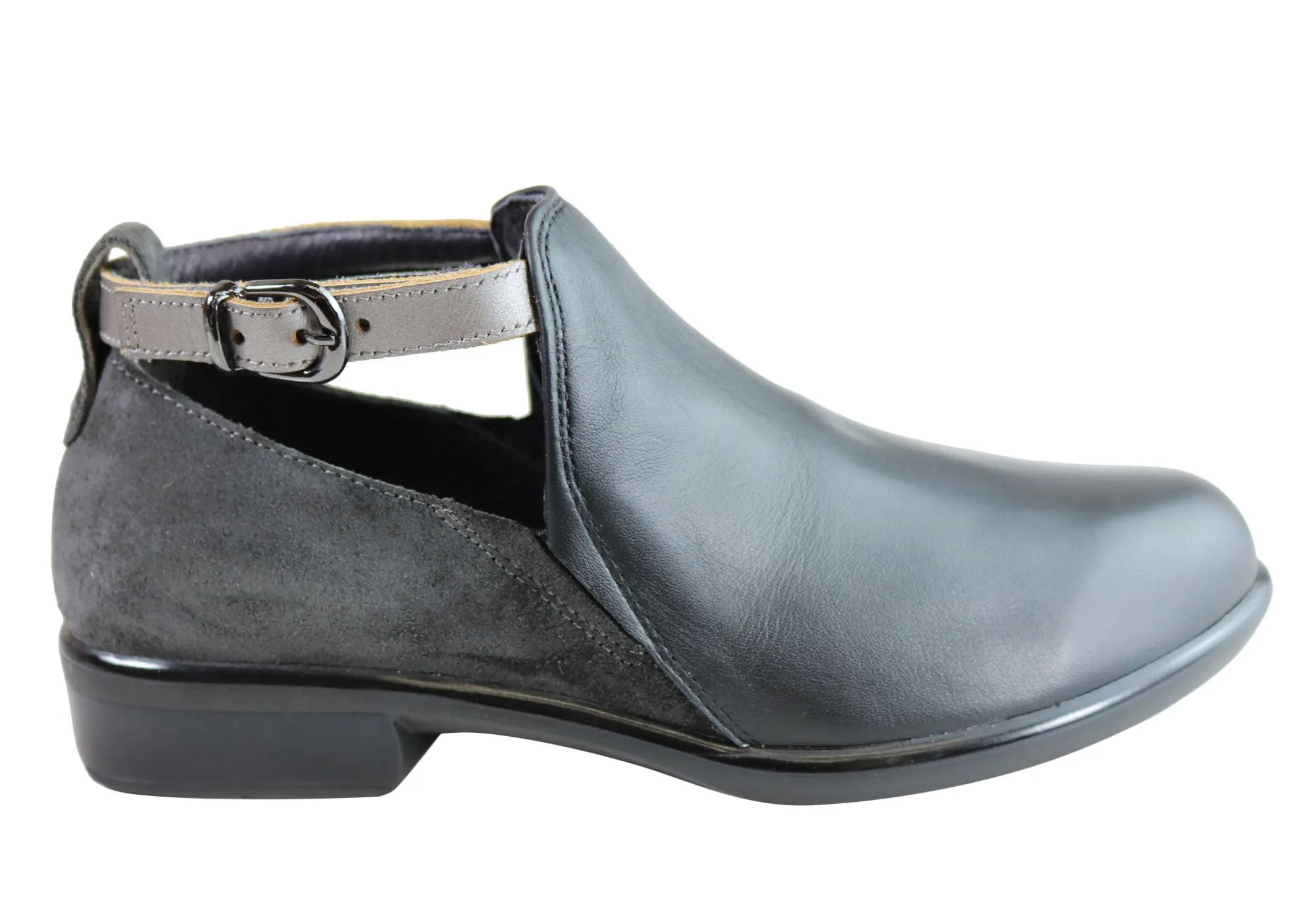 Comfort Grip Naot Kamsin Womens Leather Comfortable Supportive Ankle Boots