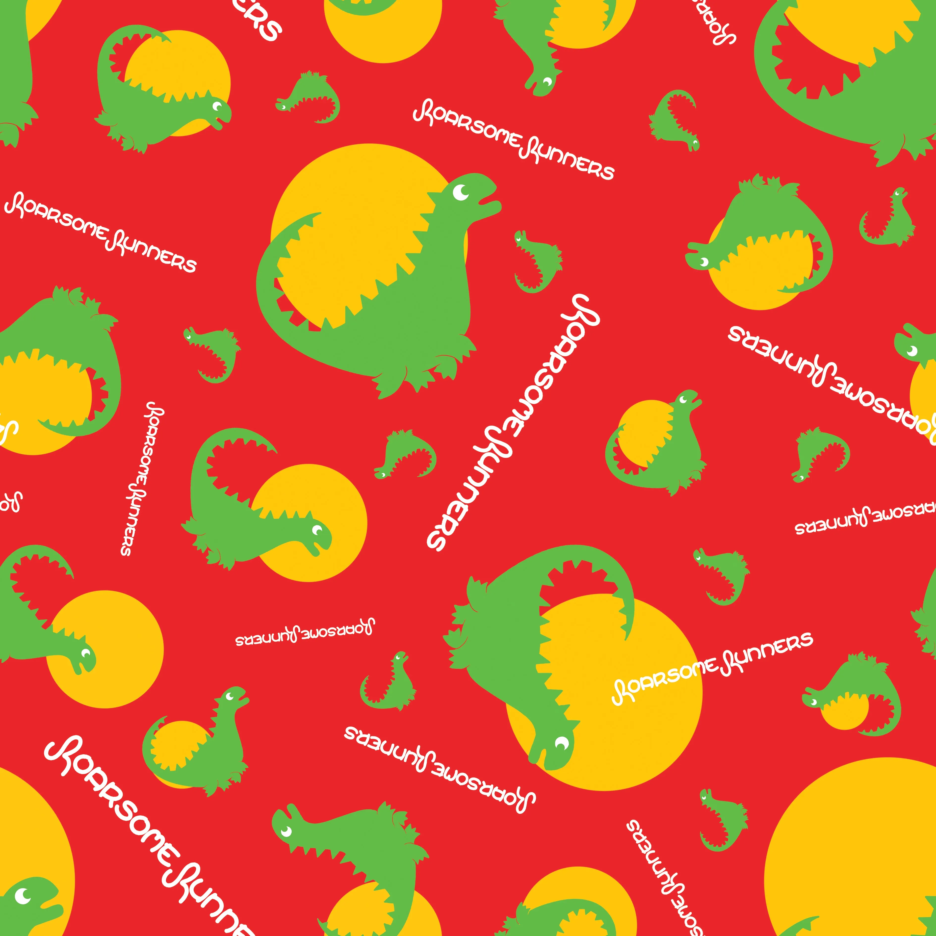 No Pilling Unisex Leggings | Be Roarsome Red