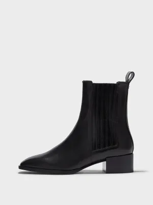 Neil Leather Ankle Boots Comfortable Walk