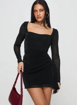 Mini-Length Fresh Flow Never Too Much Mini Dress Black