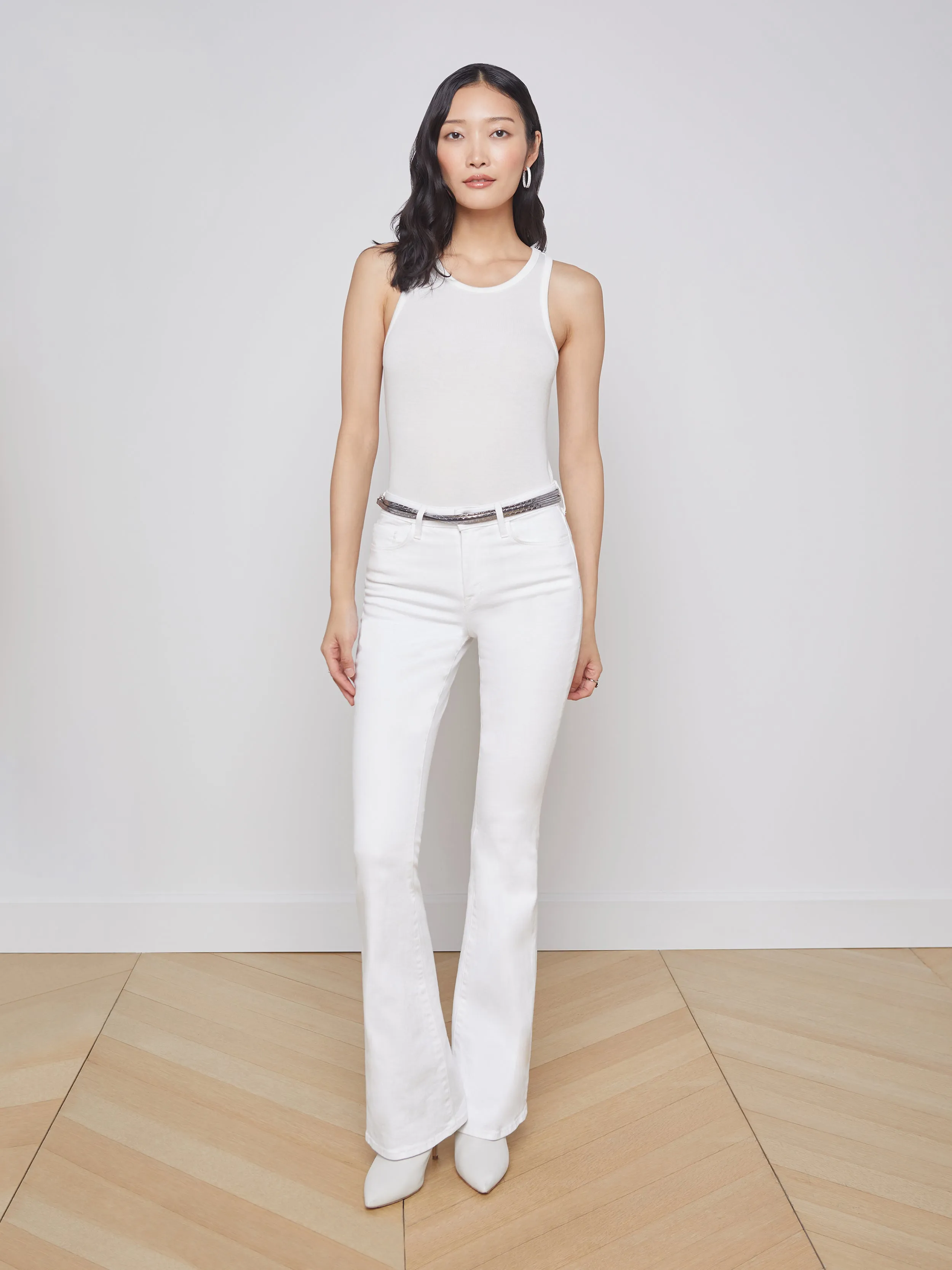 Nia Ribbed Tank Dynamic Glow