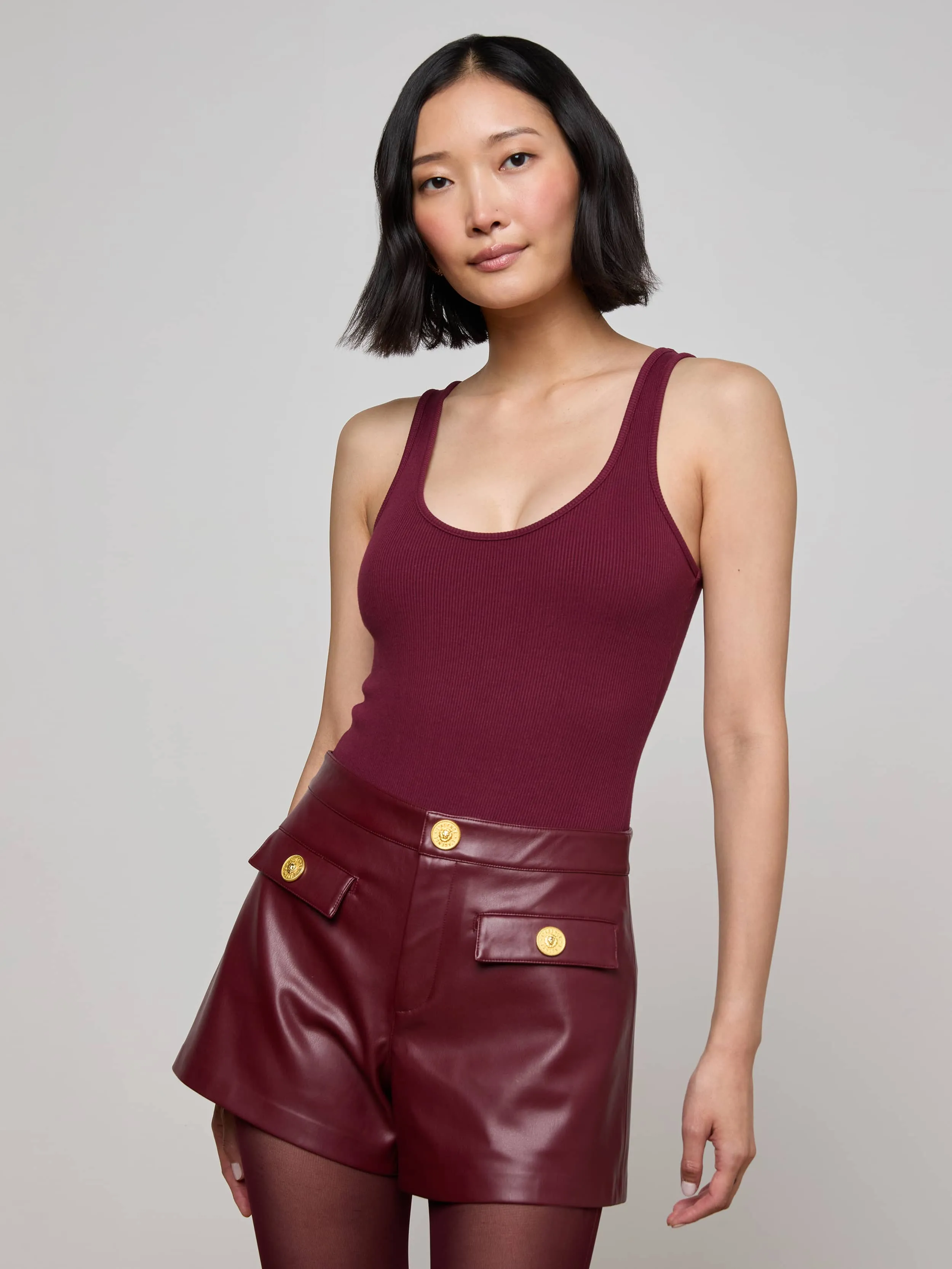 Nica Scoopneck Bodysuit Light Pants All-Occasion