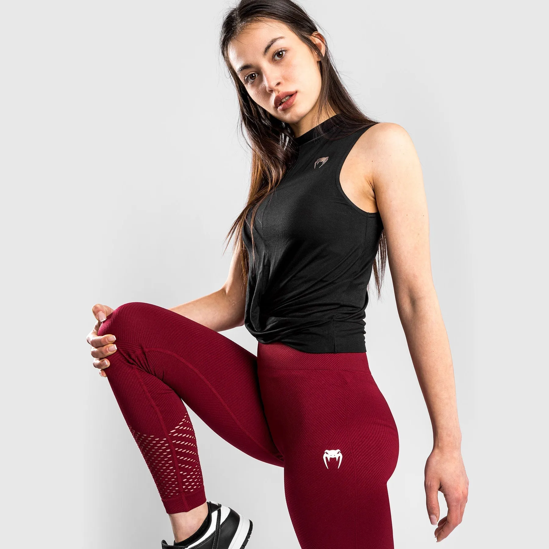 Ribbed Cuffs port Venum Glow Tank Top - For Women - Black