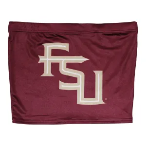 ZooZatz Women's Stacked FSU Tube Top - Garnet Tagless Design Small Size