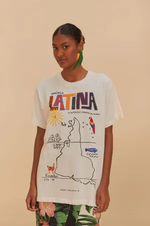 Relaxed Vibe Off-White America Latina Relaxed T-Shirt