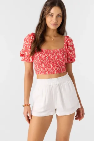 Oneill Womens Shirt Lorna Top TaglessDesign