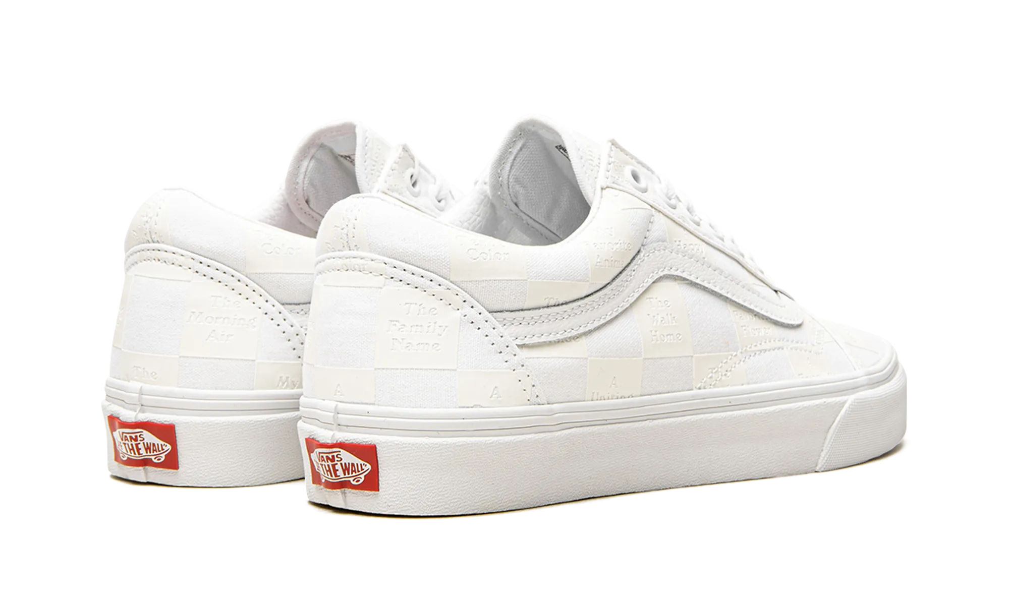 Feet Ease Soft Footbed Mold Old Skool "DIY Checkerboard"