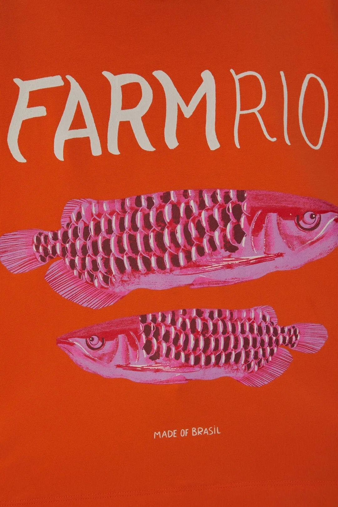 Orange Farm Rio Organic Cotton T-Shirt Anti Pilling Surface