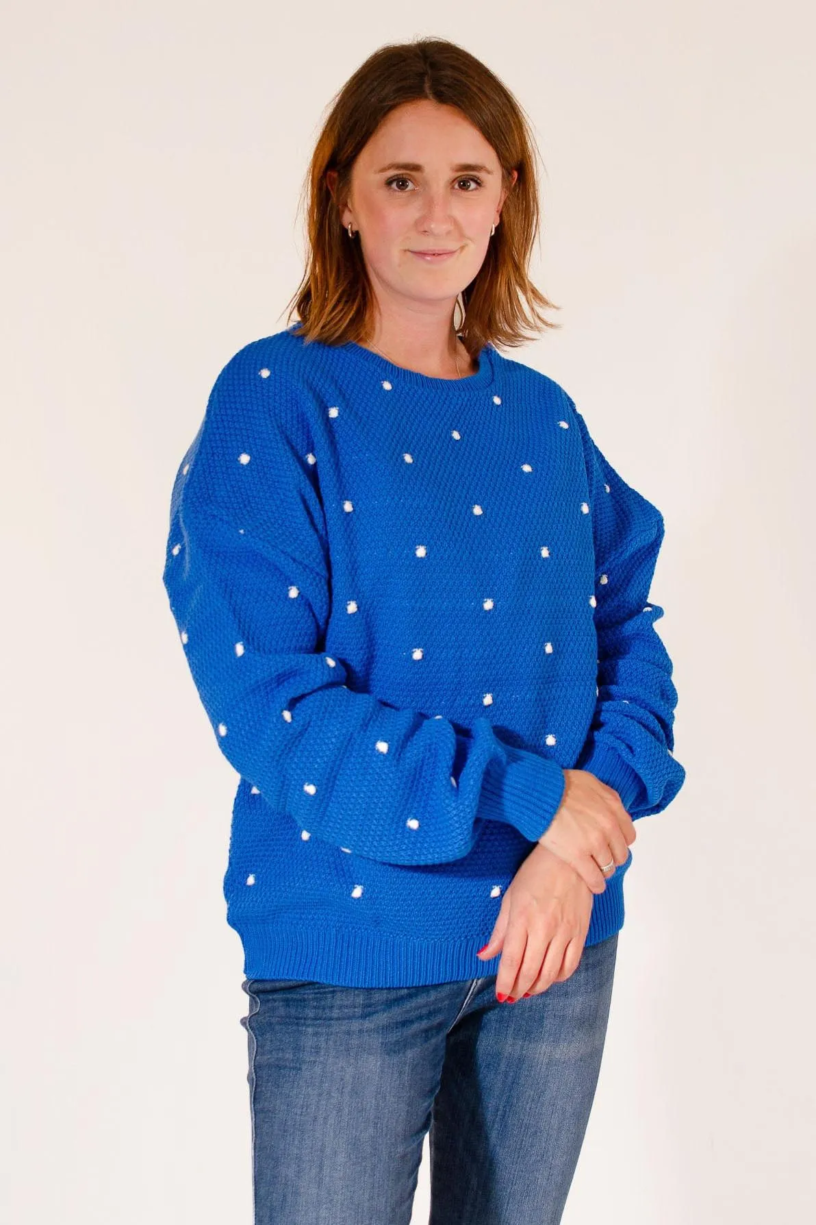 Timeless Pick Oversize Spot Jumper