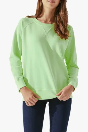 Day To Night Layered Cable Pattern Pastel Cotton Sweatshirt