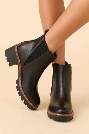 Rain Friendly Paula Side Gore Black Booties