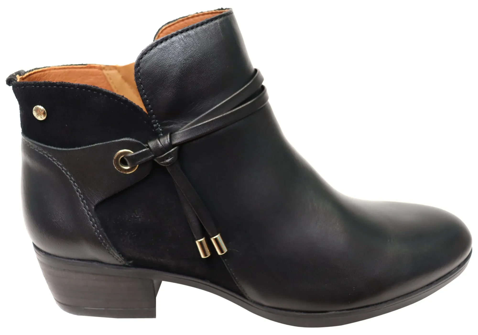 Pikolinos Womens Daroca W1U-8505 Comfortable Leather Ankle Boots Padded Interior Weekend Wanderer Stable Fit