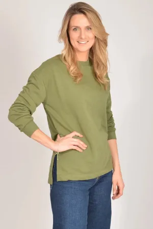 Plain Cotton Rich Sweatshirt Minimal Vibe