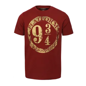 Fit For Movement Platform 9 3/4 Burgundy T-Shirt