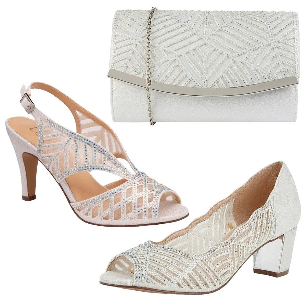 formal dress shoes Lotus Womens Shoe Immy Ice/Diamante