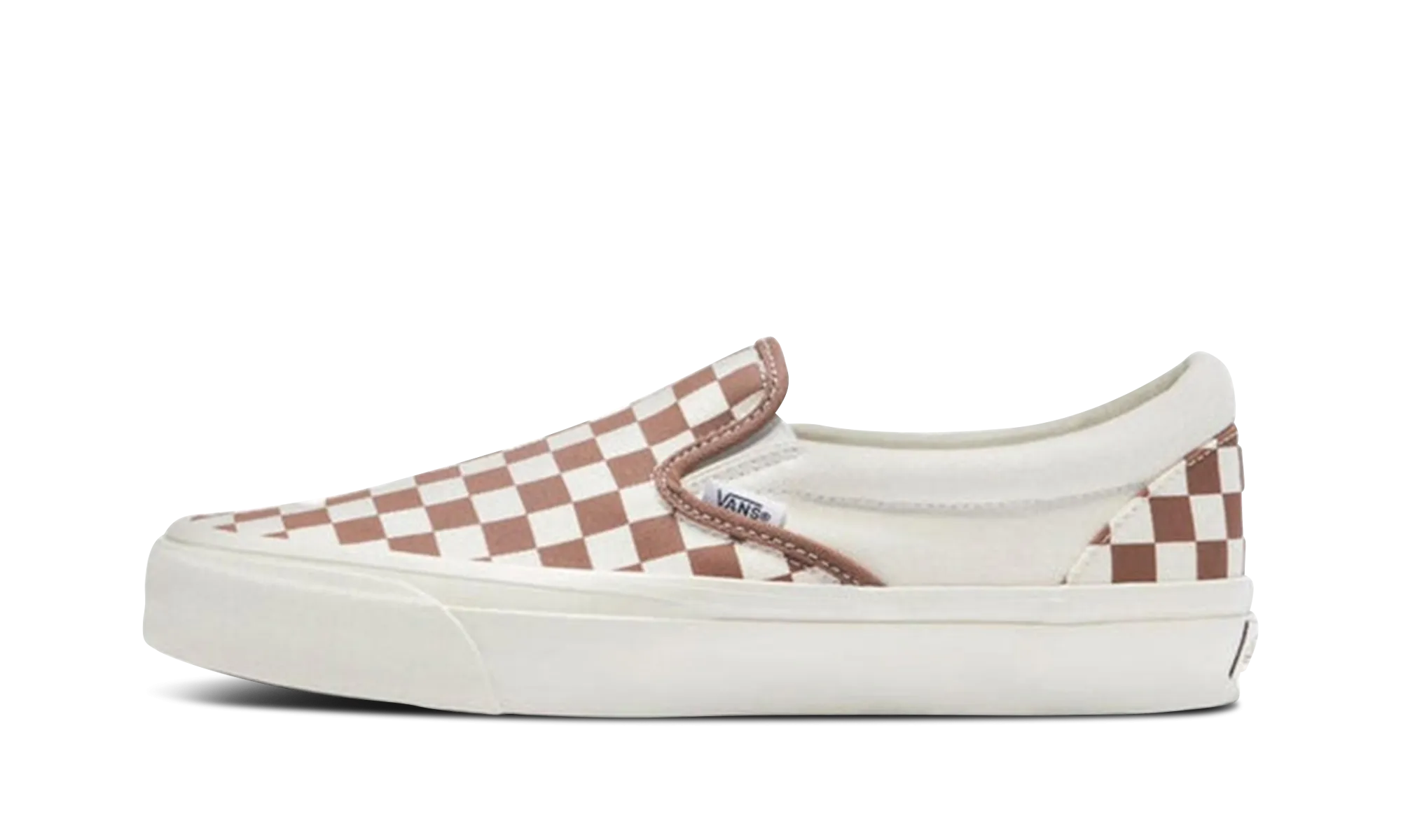 Neutral Colorway Core Style Premium Slip-On 98 "Checkerboard - Coffee Brown"