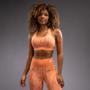 Venum Graffiti Women??s Sports Bra - Velvet Apricot Snag Free Fabric Raw edges