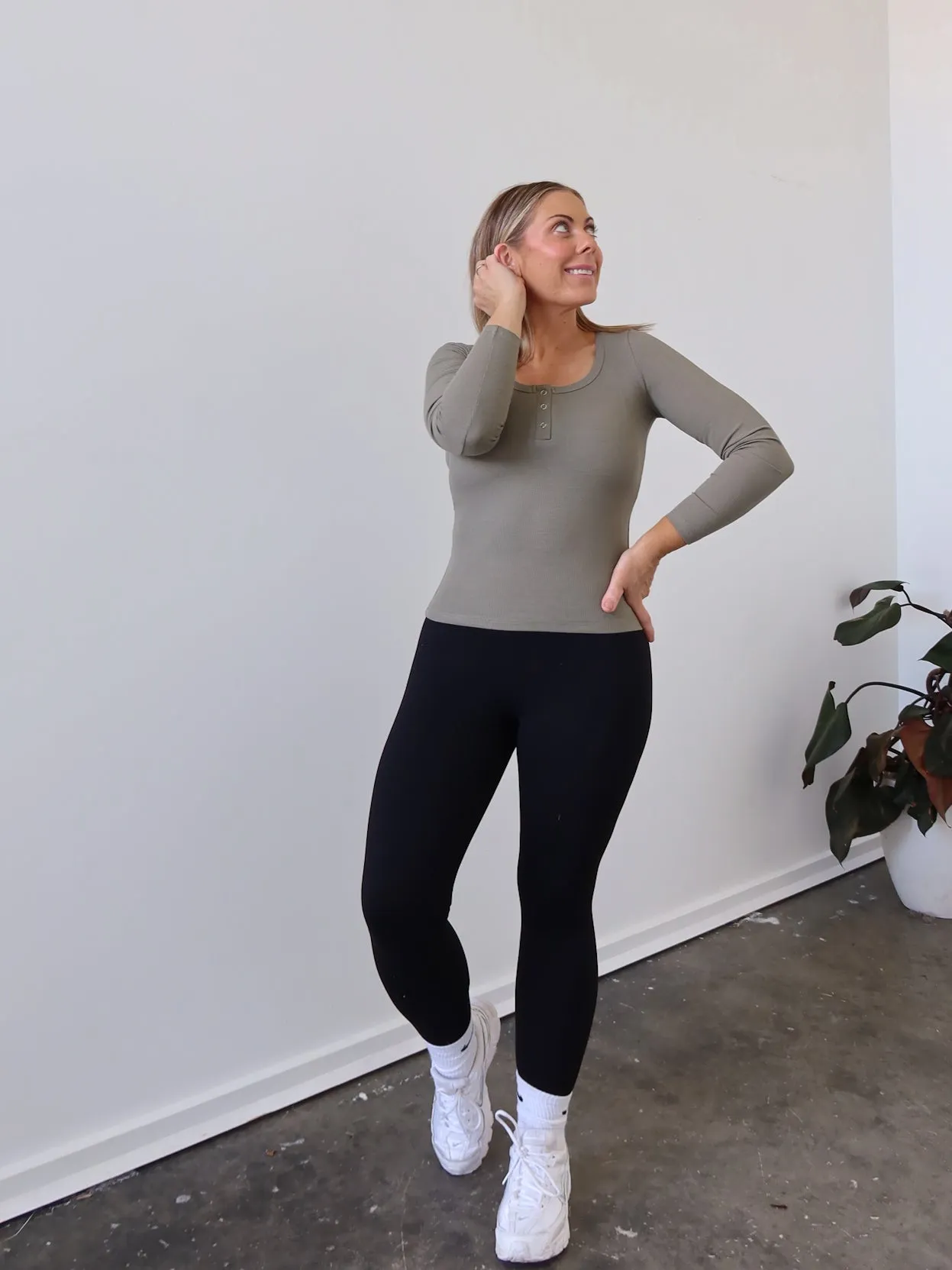 Prudence Top - Khaki Seasonal Wear