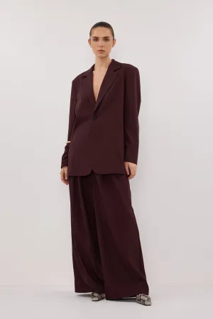 PRUE WALNUT OVERSIZED BLAZER Eco Friendly Convertible Features