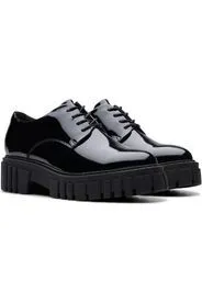 Clark Page Walk black patent Running Viral Pop