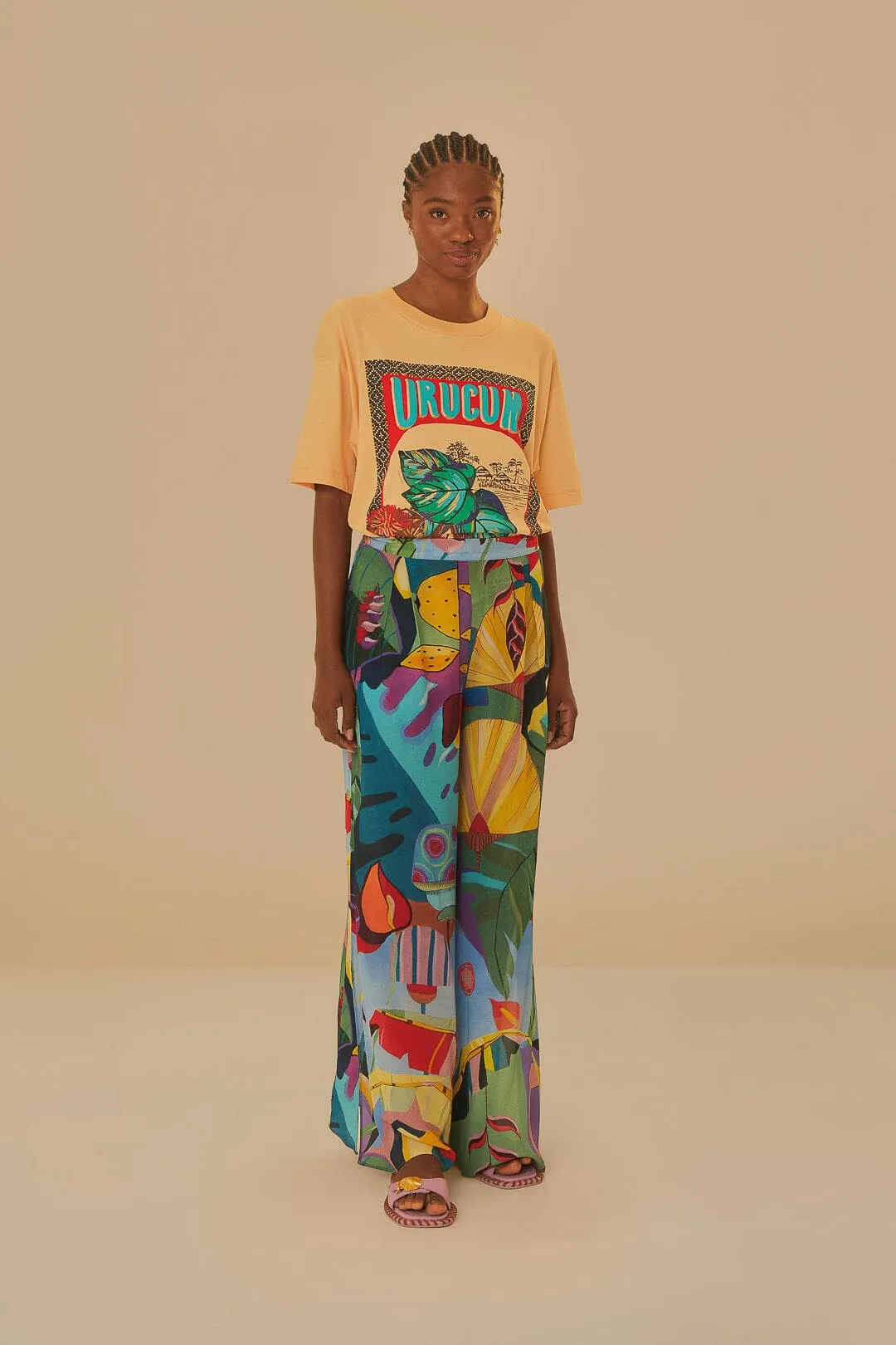 Urucum Relaxed T-Shirt Effortless Style