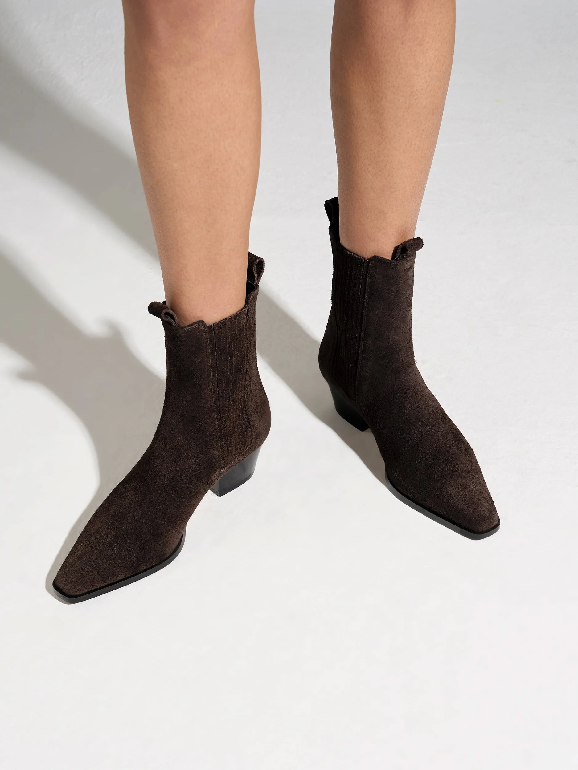 Insulated Urban Commute Agata Suede Ankle Boots