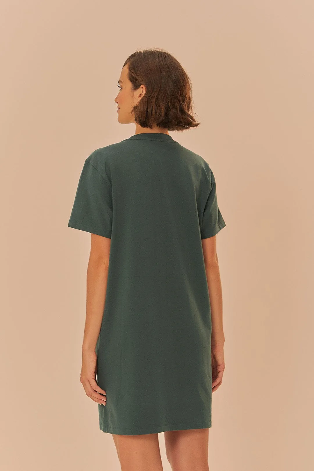Seasonal Smart Green Adidas Farm Rio T-Shirt Dress