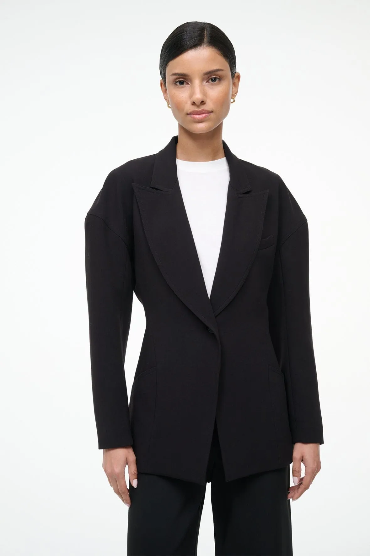 Frictionless Zipper Tracks COLE BLAZER | BLACK