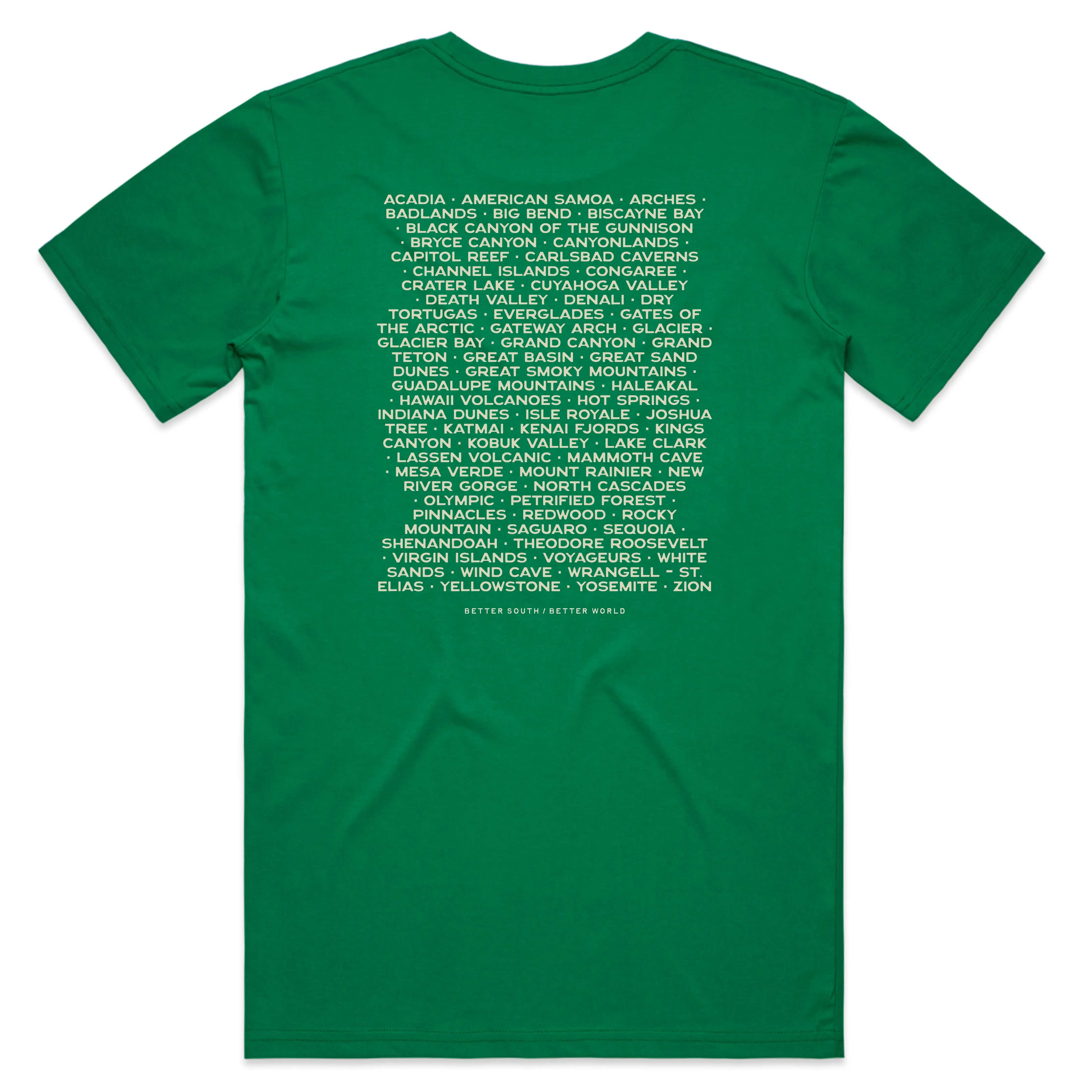 Wild Places Matter Tee Modern Design