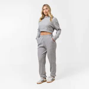 CompactFold Ribbed Knitted Tracksuit | Grey Marl
