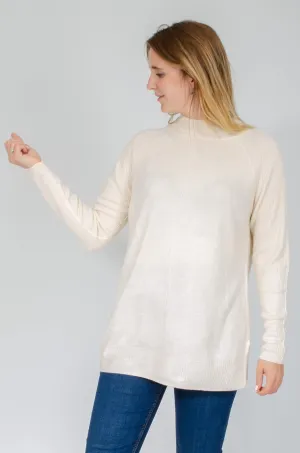 Ribbed Swing Jumper Durable Blends Eco Friendly Fibers