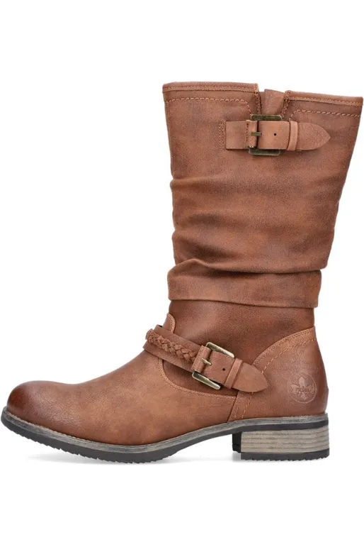 Hiking Comfort Rieker Ladies boots 98860 22 Brown