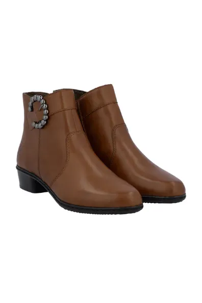 heel cup Rieker Ladies Boots Y0797-24 in brown
