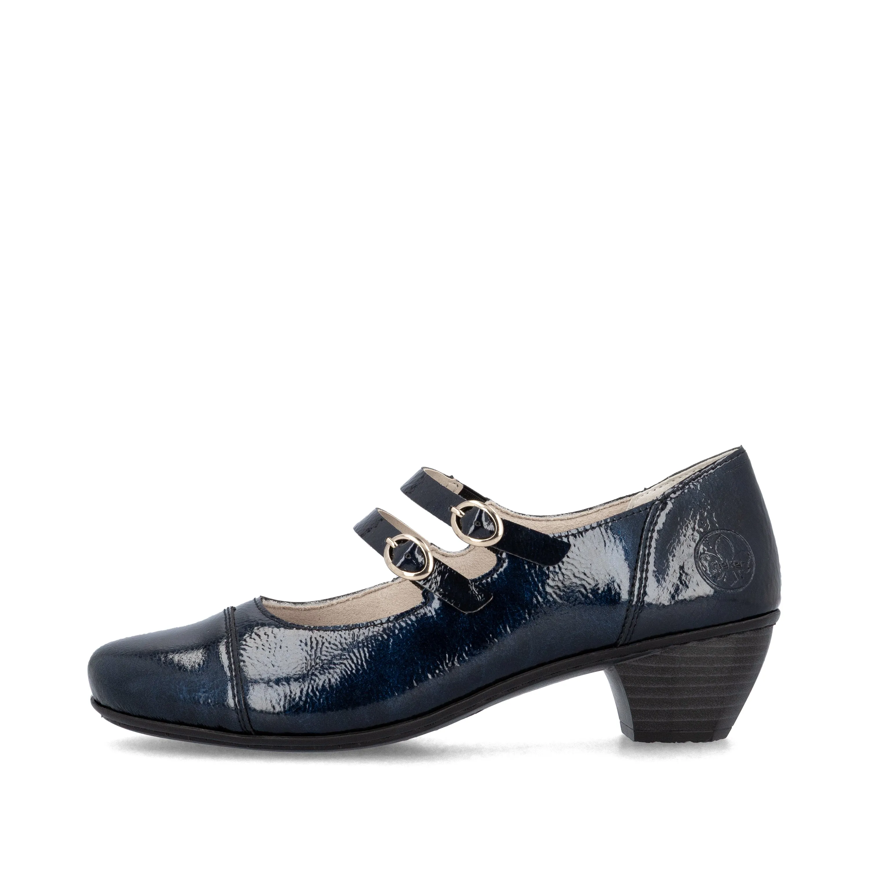 Winter Pumps Bridal Footwear Rieker Womens Shoe 41758-14 Pazifik/Midnight