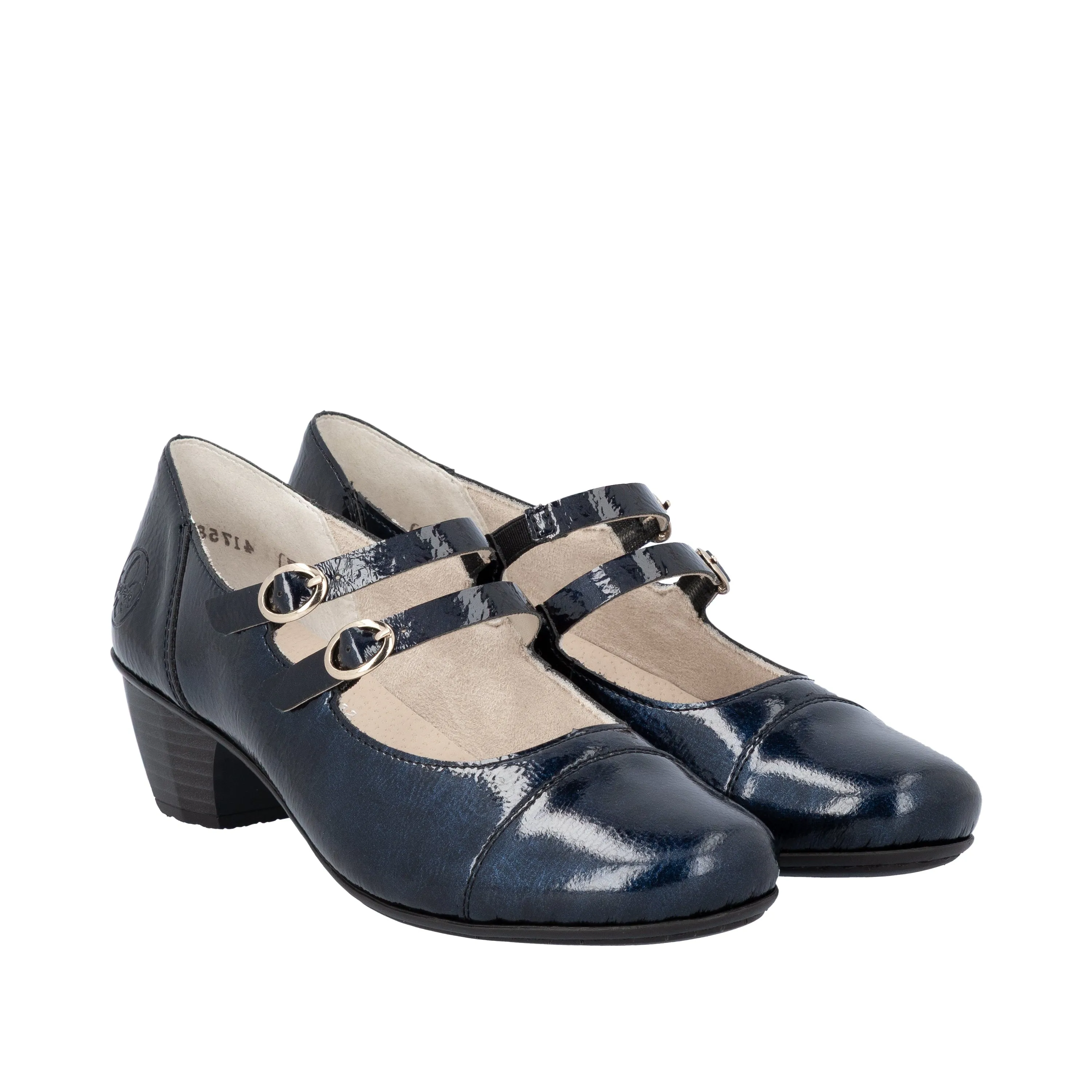 Durable Sole Rieker Womens Shoe 41758-14 Pazifik/Midnight