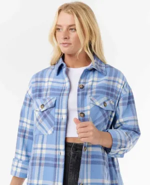 Rip Curl Womens Shirt Oceanic Long Sleeve Flannel Casual Touch