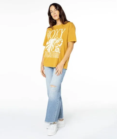 Roxy Womens Shirt Feel The Sunshine Yoga class