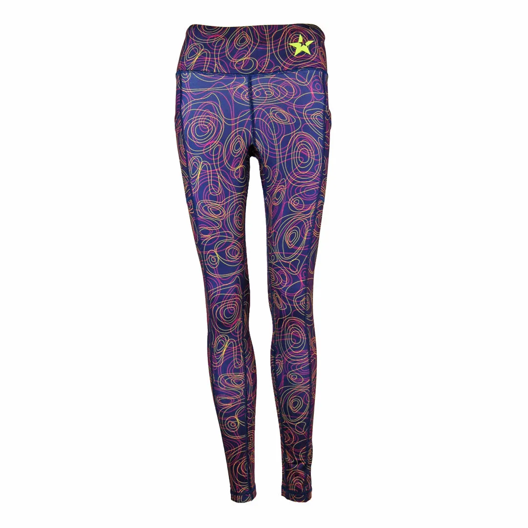Petite Size Skin Friendly Evening Walk Slim Fit Sale Unisex Leggings | Purple Noodle