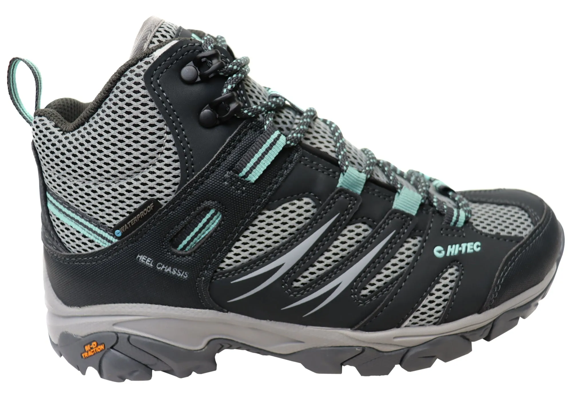 Long Walks Eva Midsole Hi Tec Womens Tarantula Mid Waterproof Comfortable Hiking Boots