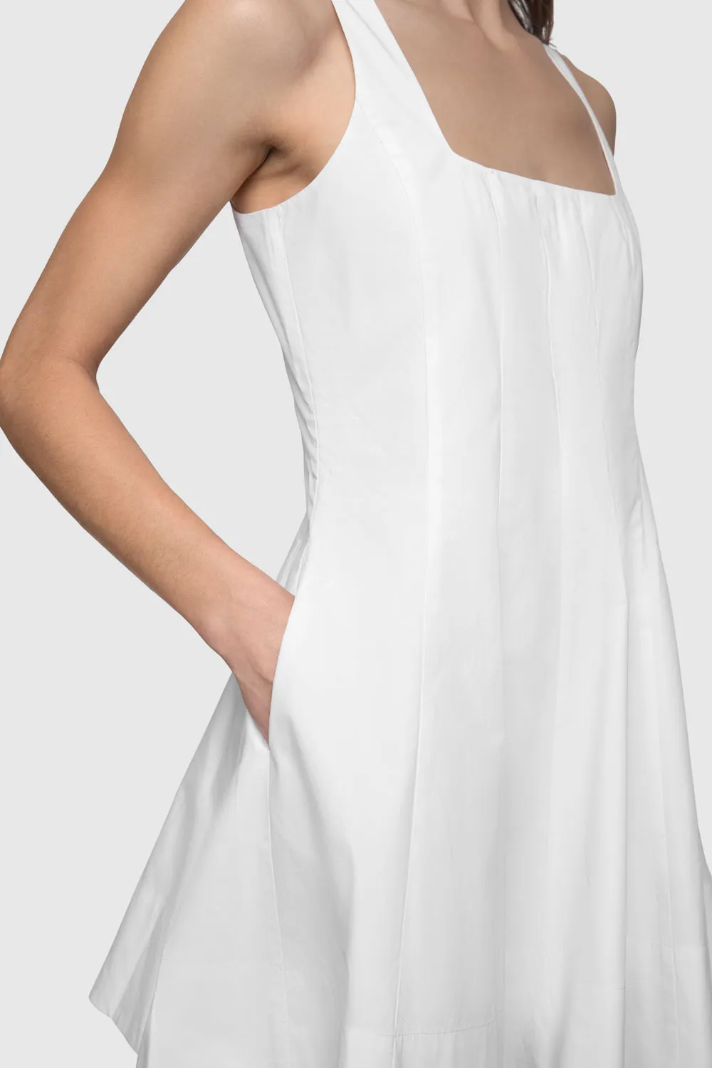 Selena Seamed Dress Tailored-fit