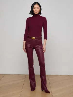 Selma Coated Bootcut Jean Movement Ready Fit Minimal Cut