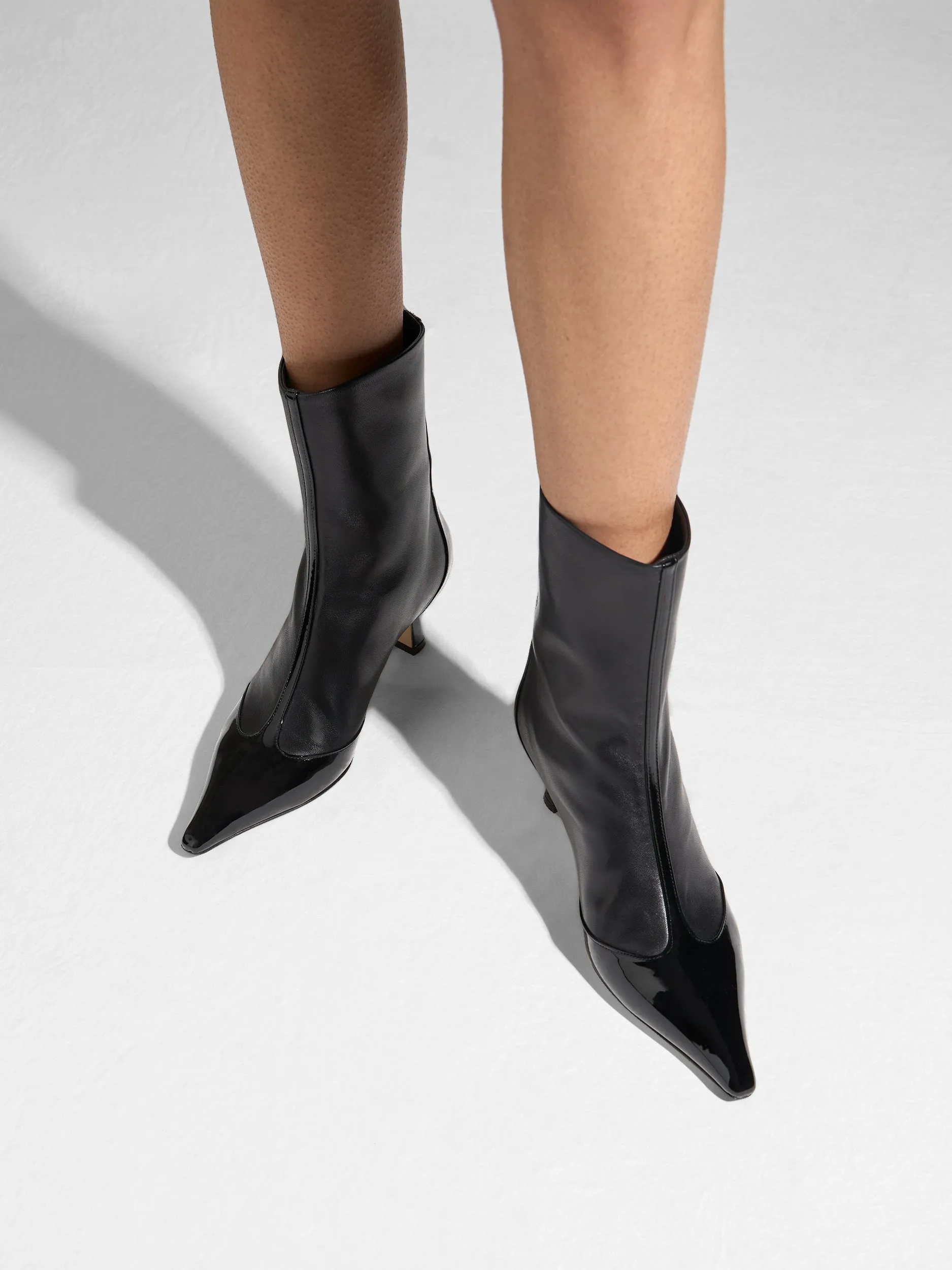 Grey Storm Feather Light Cold Climate Sila Dual-Toned Boots