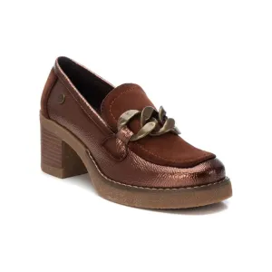 Trendy Metal hardware XTI Womens Shoe 143206 Bronze Patent
