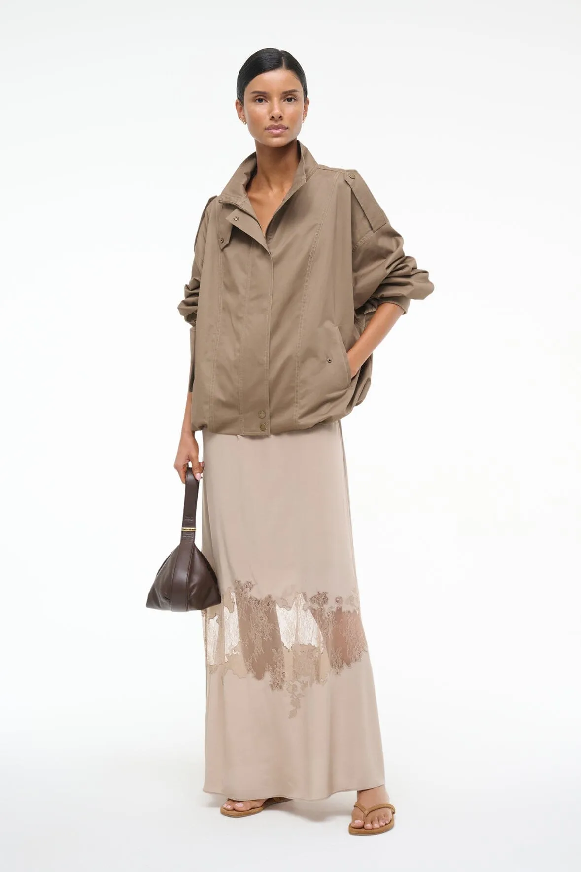 Eco Friendly Textile SIMONE JACKET | TAUPE