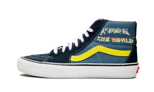 Sk8-Hi Pro "Supreme - F*ck the World - Navy" Long Hours Cloud Feel