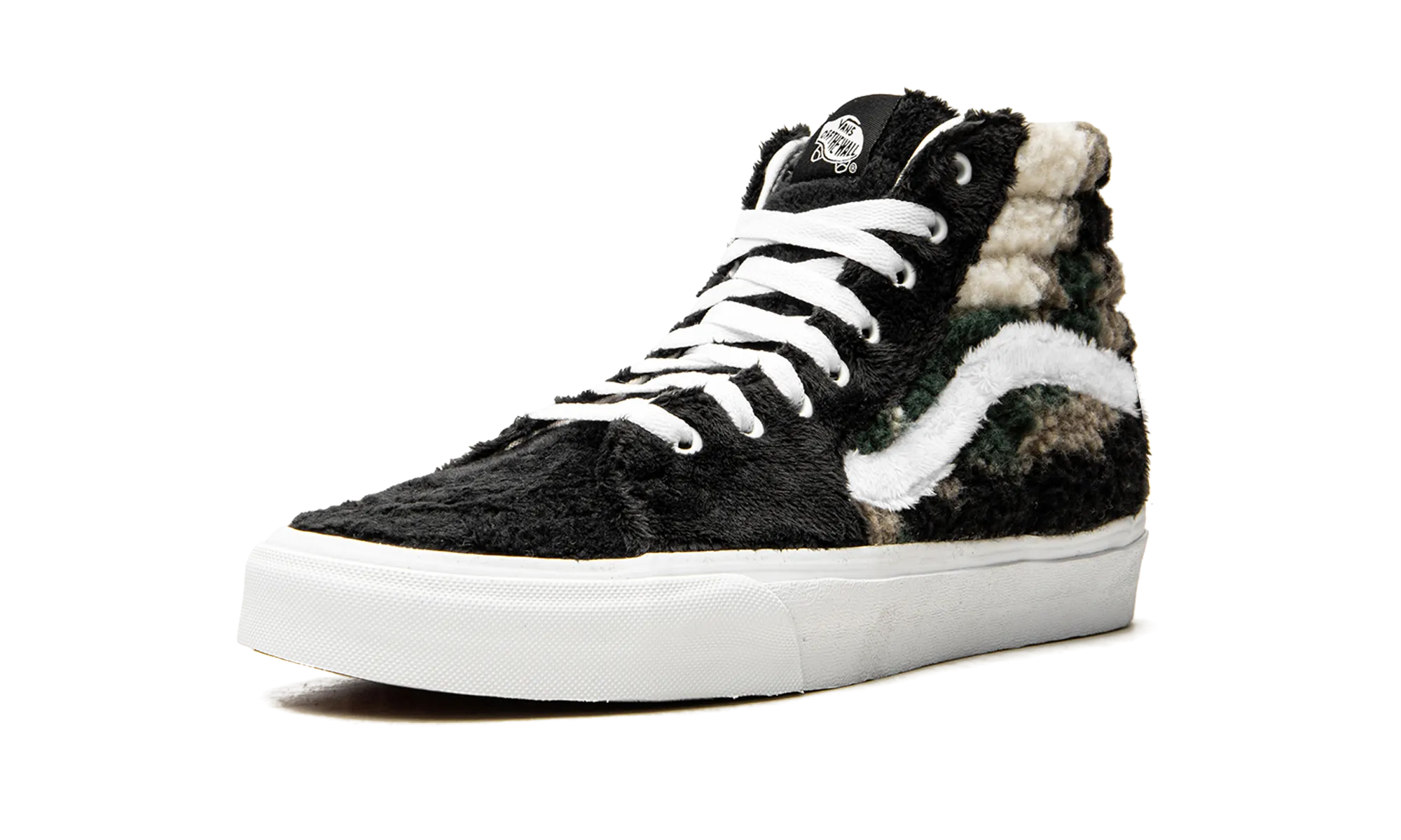 Sk8-Hi Sherpa "Camo" Mint Cool Stripe Mood