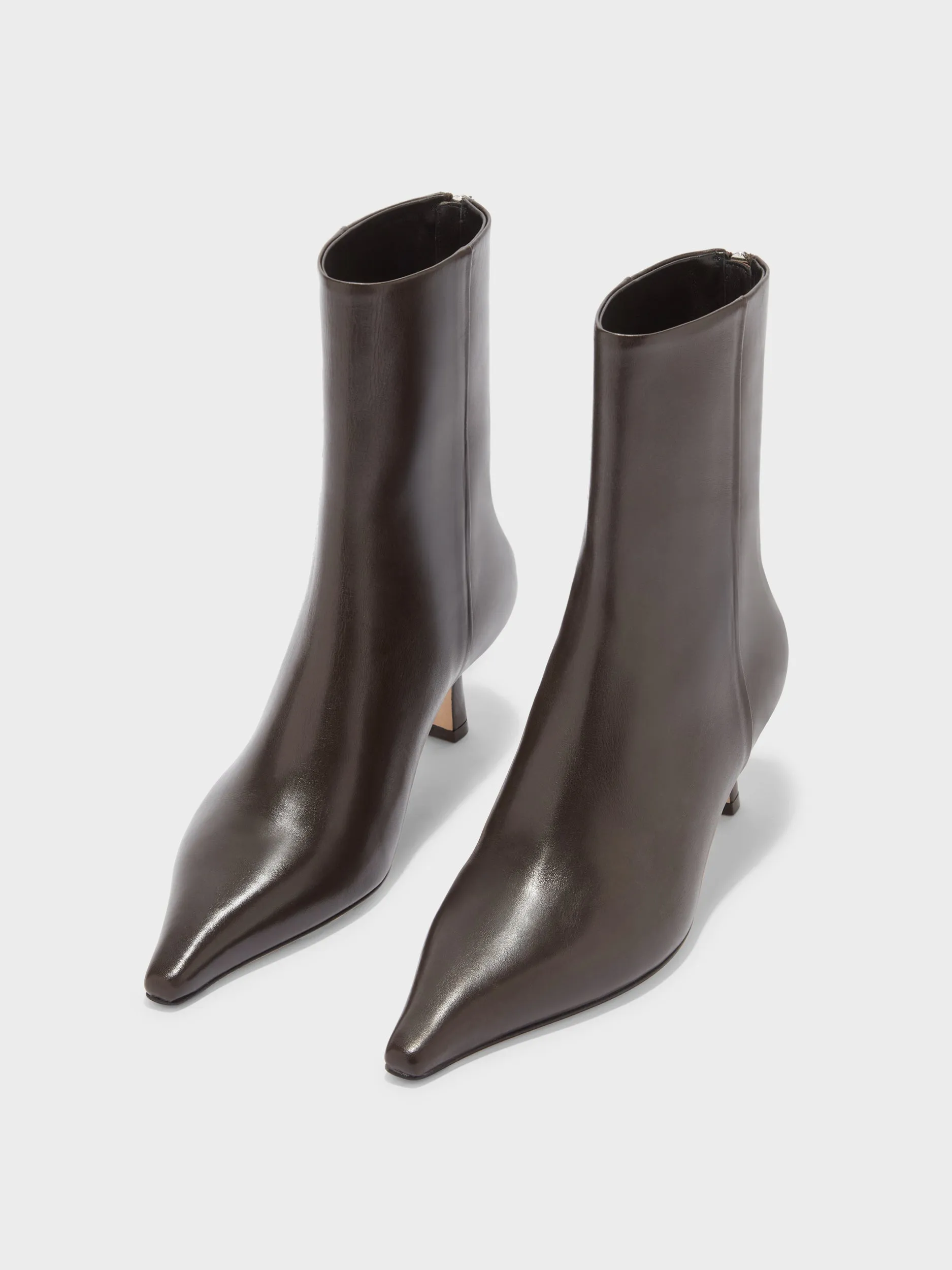 Rowan Chiseled Ankle Boots Canvas